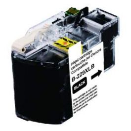 Brother LC-229XL BK inktcartridge zwart met chip 57,6ml (huismerk)