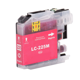 Brother LC-225XL M inktcartridge magenta met chip (huismerk)