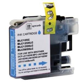 Brother LC-125XL C inktcartridge cyaan 16.6ml (huismerk)