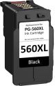 Canon PG-560XL inktcartridge zwart hoge capaciteit (huismerk) Canon PG-560 XL huismerk by Canon