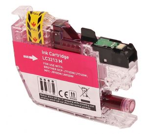 Brother LC-3213M inktcartridge magenta hoge capaciteit met chip (huismerk) BC-LC3213M 