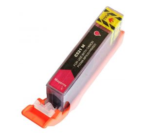 Canon CLI-521M inktcartridge magenta met chip 9 ml (huismerk) CC-CLI9-521M-chip 