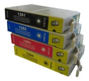 Epson T1281 - T1284 voordeelset 4 cartridges (huismerk) zelf samenstellen EC-T12851zelf 