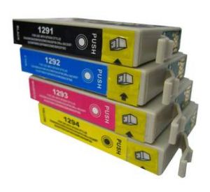 Epson T1291 - T1294 voordeelset 8 cartridges (huismerk) zelf samenstellen EC-T12952zelf 