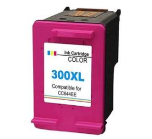 HP 300XL / CC644EE inktcartridge kleur (compatible) CHP-300XLK 