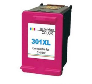 HP 301XL / CH564EE inktcartridge kleur hoge capaciteit 16ml (huismerk)  CHP-301XLK 