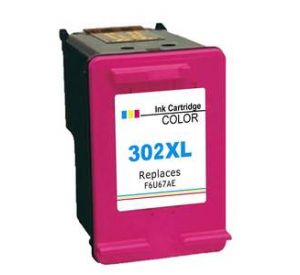 HP 302XL / F6U67AE inktcartridge kleur (huismerk) CHP-302XLK 