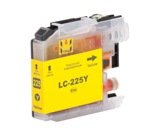 Brother LC-225XL Y inktcartridge geel met chip (huismerk) BC-LC-0225XLY 