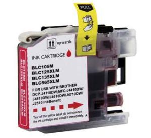 Brother LC-125XL M inktcartridge magenta 16.6ml (huismerk) BC-LC-0125XLM 