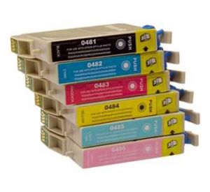 Epson T0481-T0486 multipack 6 inktcartridges (huismerk) EC-T04871 