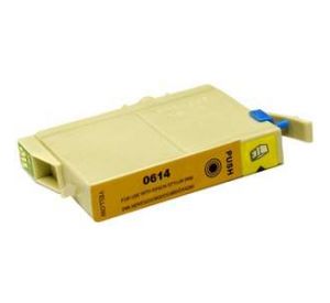 Epson T0614 inktcartridge geel 14ml met chip (huismerk) EC-T0614 