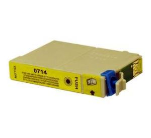 Epson T0714 inktcartridge geel 13ml (huismerk) EC-T0714 
