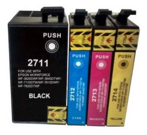 Epson 27XL T2711-T2714 multipack 4 cartridges (huismerk) EC-T27151 