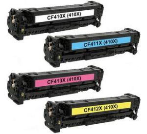 HP CF410X, CF411X, CF412X, CF413X toner cartridge voordeelset zwart + 3 kleuren (huismerk) CHP-CF415X 